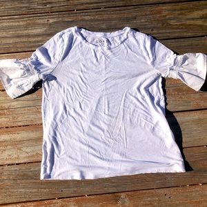 LOFT ANN TAYLOR White Blouse | M